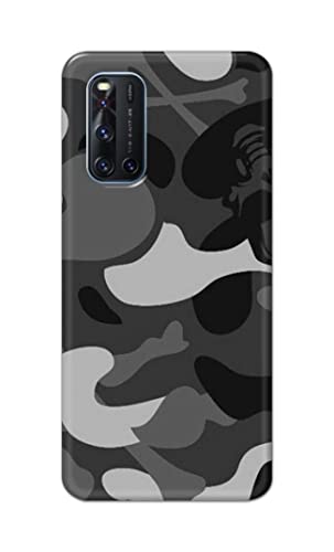 Image of Printed Hard Back Cover Case for Vivo V19 Back Cover (Army Pattern) -702