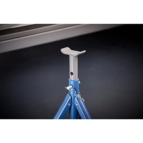 Foto von cartrend Unterstellbock, 2 Tonnen Traglast, höhenverstellbar von 276 mm bis 363 mm (Packung mit 2)