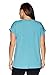 RBX Women's Plus Size Soft Relaxed Fit Tunic Tee Gym Yoga Top French Terry Teal 2X