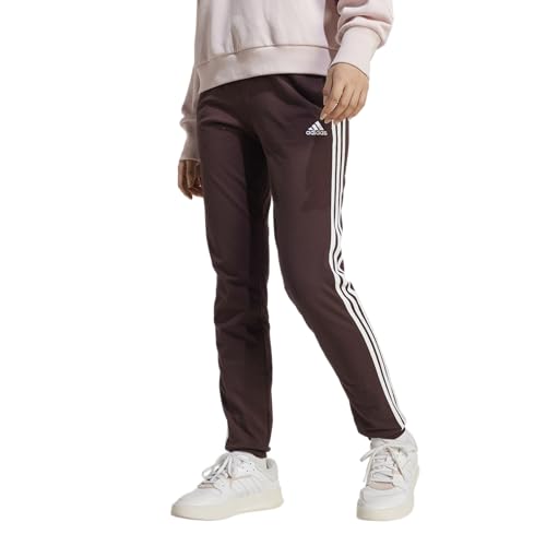 Image of adidas Womens 3-Stripes Drawstring Sweatpants Training Casual - Black