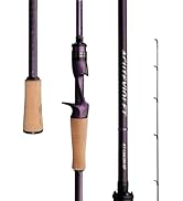 Amazon | PURELURE ACUTEVIOLET バスロッド 軽量高感度 クロス巻き