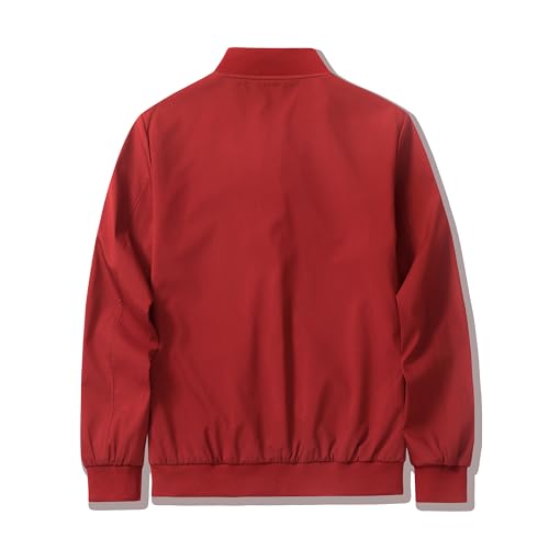 URBANFIND Men's Bomber Jackets Casual Lightweight Windbreaker Fashion Spring Fall Coats2