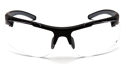 Venture Gear Pyramex Safety VGSB8310ST Drone Tactical Safety Glasses with Military/Police Clear Anti Fog Lens