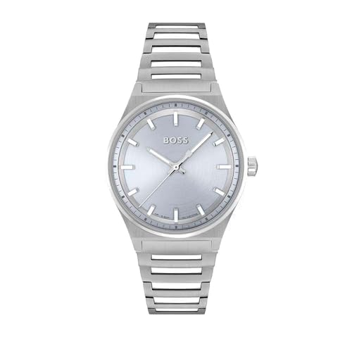 Image of Hugo BOSS Stainless Steel Analog Blue Dial Women's Watch-1502736