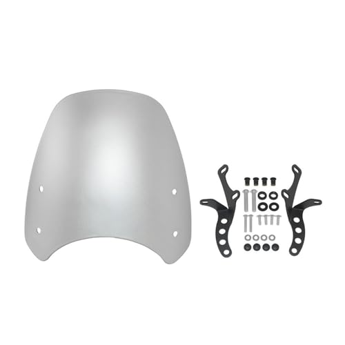 Pare-brise avec support pour Eliminator 500 2024-2025 saute-vent moto