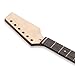 BexGears DIY TL Style Electric Guitar Body and Neck Blank Kit 2 Piece Glued Mahogany Body Maple Neck Ebony Fingerboard