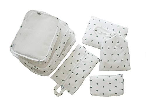 KIT ORGANIZADOR PARA MALA DE VIAGEM 7 PEÇAS CACTUS 3 31XEqcMo0xL