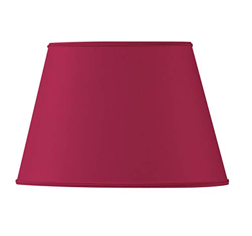Paralume Forma Ovale Ø 45 x 28/29 x 20/27 Bordeaux...