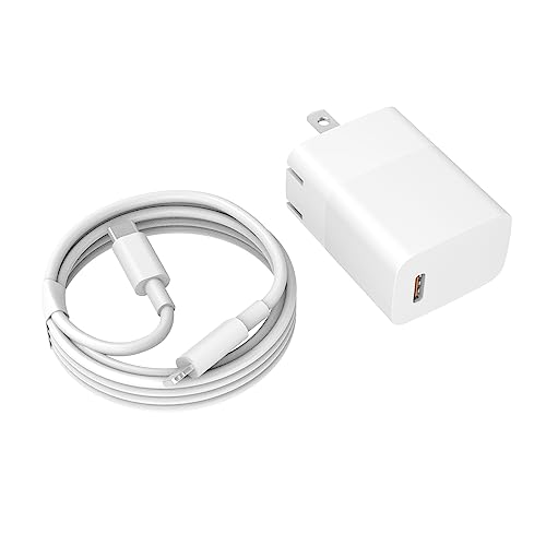 [MFi Certified] 20W Fast Charger Fit for iPad 9th Generation Charging Cable Power Cord Supply Adapter
