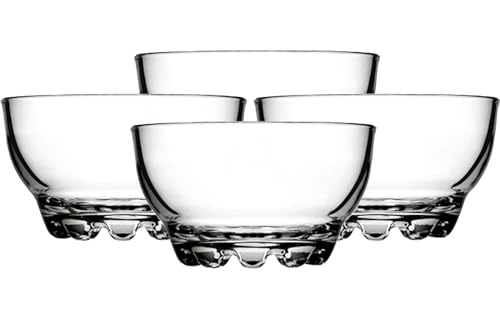 Bohem'S KRMN001 Clear Glass Bowls Set For Kitchen, Small Serving Bowls For Dessert, Snack thumb #7