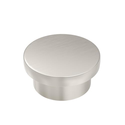 Image of LONTAN 4 Cabinet Knobs Kitchen Cupboard Knobs Matte Nickel Drawer Pulls for Kitchen Wardrobe Zine Alloy