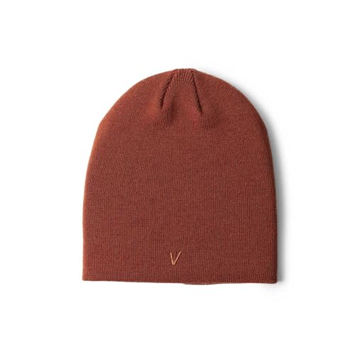 Bonnet en laine mérinos Velites orange pour un confort doux et élégant
