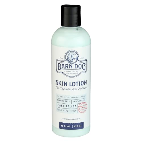 Equiderma Barn Dog Skin Lotion, Topical Solution for Skin Problems, Dog Grooming Supplies, 16 Oz. by EQUIDERMA - Used condition - US$18.85