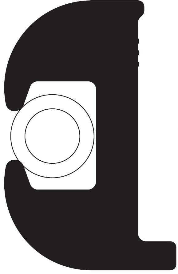 TACO METAL RUB Rail KIT Flex Vinyl WH 50'