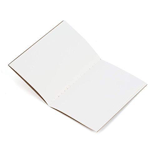 WANDERINGS Traveler's Leather A5 Journals- Blank Paper - Set of 3-8.25 x 5.5in (21cm x 14cm)