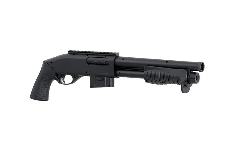 2EAGLE Fucile a Pompa Softair - M401 a Molla/plastica ad Alta Resistenza/Ricarica Manuale (0,5 Joule)