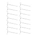 10 Pc Gloss White 8