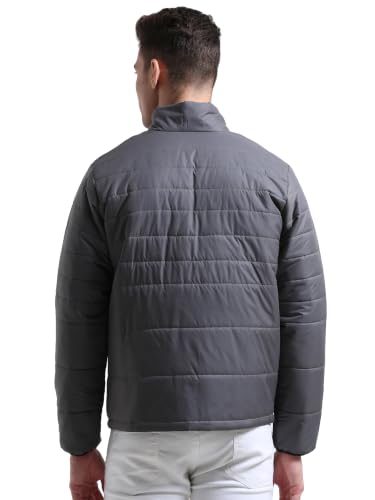 Image of Scott International Men's Padded Quilted Winter Jacket | Puffer Jacket | Padded Nylon Fabric | Full Sleeves | Front Zip Closure | Lightweight Casual Jacket | Travel & Outdoor Winter Wear