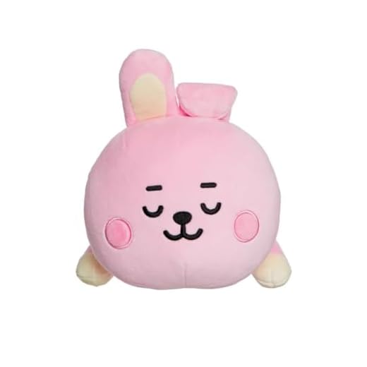 Aurora World Aurora, 61443, BT21 Official Merchandise, Cooky Mini Pillow, Plush, Pink, Small
