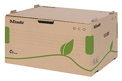 Esselte Eco boîte de rangement pour optimiser l'espace de télétravail à la maison