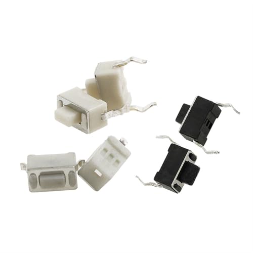 Interrupteur tactile 3x6x5mm mini bouton poussoir 2 broches thermo-résistant pour micro-soudure x100