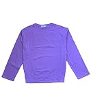 [Dewlily] オーバーサイズロングTシャツ レディース 長袖 無地 10代 20代 30代 韓国ファッション シンプル 大きいサイズ ストリート オールシーズンdy-1073-pl-l
