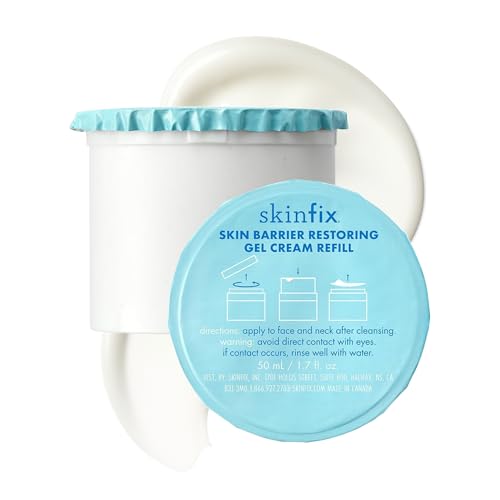 Skinfix Skin Barrier Restoring Gel Cream - 1.7 oz Refill - Non-Greasy Moisturizer for Normal to Combination Skin - Hydrates, Plumps & Smooths - Non-Comedogenic, Fragrance Free, Vegan, Cruelty Free