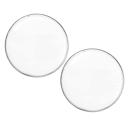 FAVOMOTO 6-inch Drum Replacement Drum Heads Polyester Film Easy-to-clean Drum Cover for Practice