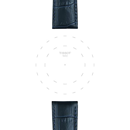 Tissot T852041857 21Mm Lug Blue Leather Strap #TOP2