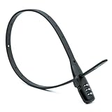 Kabelbinder mit Zahlencode – extra leichte Mini-Schlosser ohne Schlüssel | Fahrrad- und E-Scooter-Schloss, Helm- und Ski-Schloss | kompakt & flexibel für unterwegs