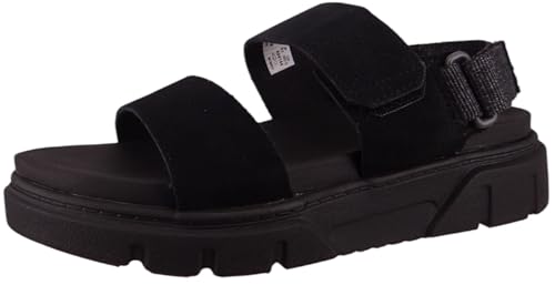 Preisvergleich Produktbild Timberland Damen 2 Riemen, Sandale, schwarz Wildleder, 38 EU