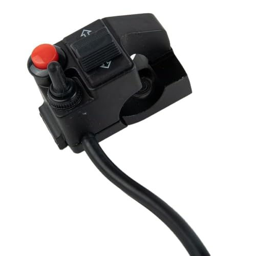 Interrupteur guidon moto commutateur phare clignotant universel