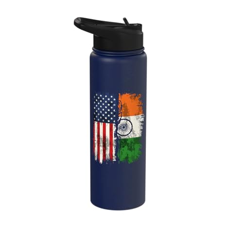 India Flag & India Roots, US Flag Desi & Indian