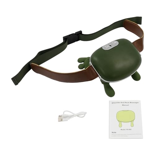Image of Neck and Shoulder Massager, 4D Hand-Mimic Massage Heated Massager, Neck Massager with Fingers for Comfort, Relax Muscle Tension (Green)