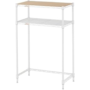 棚　Amazon 食器棚　家具　インテリア　炊飯器　ウッド レンジ台 幅93.5cm レンジラック レンジボード キッチンラック