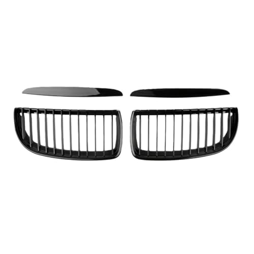 Calandre noire brillante pour BMW Série 3 E90 E91 sport diamant 2005-2012 tuning lci