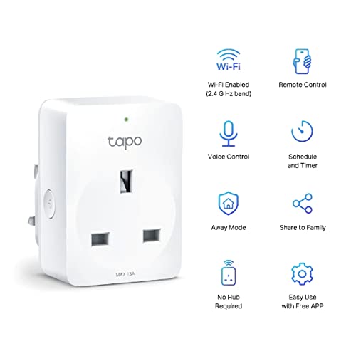 TP-LINK Tapo P100 smart plug White 2300 W