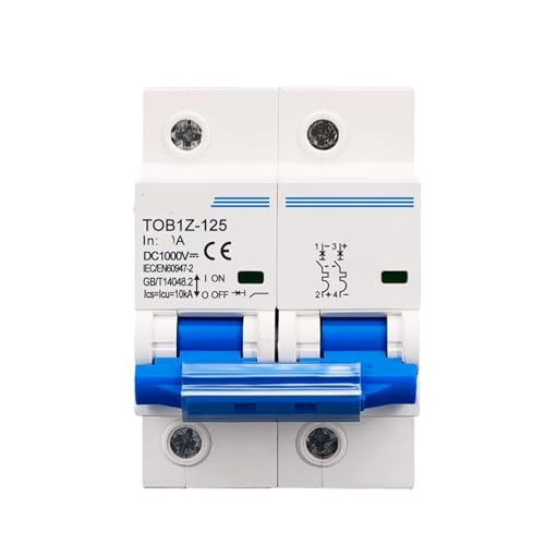 Disjoncteur bipolaire 80A 1000V résout les coupures et protège votre onduleur