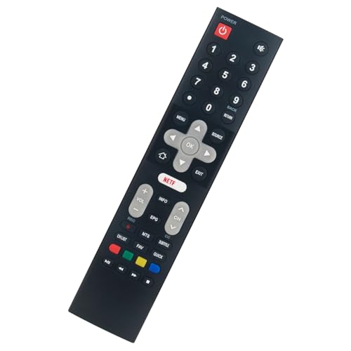 Télécommande de rechange Proscan Smart TV 4K pour PLED5838-B-UHDSM et PLED5038-B