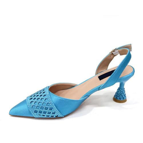 Women Shoes and Matching Bags Decorated with Pointed Toe Wedding Shoes Bride Gold4