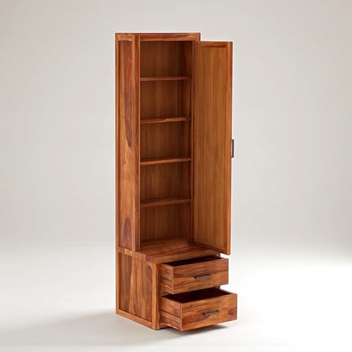 Image of Sheesham Solid Wood Dressing Table for Bedroom with Drawer