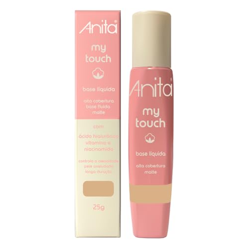 Base Liquida Matte MY TOUCH, Ata Cobertura - Anita- COR 05