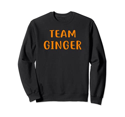 Team Ginger Design Divertente Redhead Design per Ginger Felpa