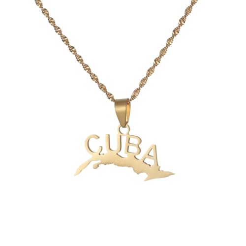 Collier carte drapeau pour femme, le cadeau symbolique idéal