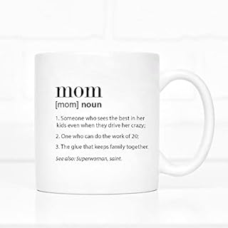 Mom Definition Mug - Mothers Day Gift Idea mom mug gift for mom gift for her mom mother grandma mugs for mom - 12 oz Coffee Mug Tea Cup White