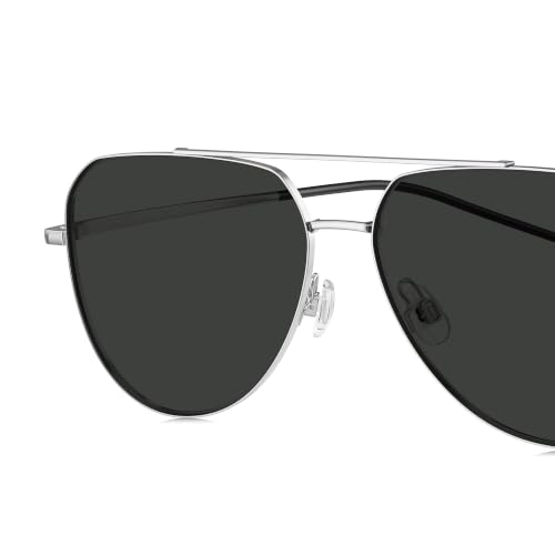 Image of BOLON Classic Aviator Polarized UV400 Sunglasses for Men for Women | Exclusive Eyewear Brand of EssilorLuxottica