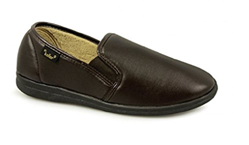 Pantoufles homme Dr Keller semelle solide chausson double soufflet 39 44