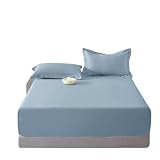 Photo Gallery ayztantine 1 pz lenzuolo con tasca profonda, lenzuolo da letto blu cielo satinato, biancheria da letto morbida e traspirante adatta for materassi da 45-60 cm lenzuola con angoli(150x200cm) Photo Gallery ayztantine 1 pz lenzuolo con tasca profonda, lenzuolo da letto blu cielo satinato, biancheria da letto morbida e traspirante adatta for materassi da 45-60 cm lenzuola con angoli(150x200cm)