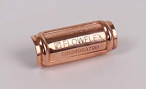 Flowflex B270.39 Click Fix, Burst Pipe Soldered Repair Patch, Set of 5 Pieces, Copper/Brass, 15mm