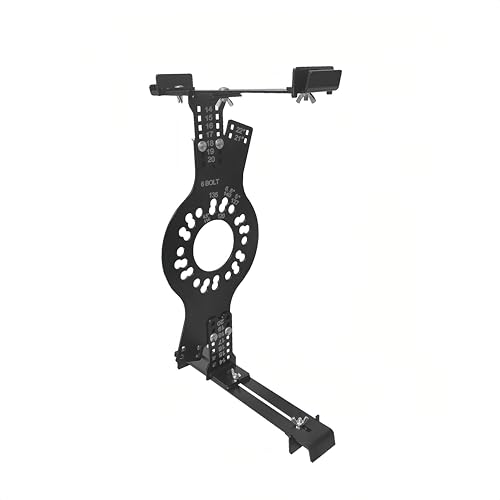 Lskioer Wheel Fitment Tool, Wheel Fitment Simulator Tire/Rim Fit Size Measuring Mockup Tool, Car Wheel Offset Measuring Tools (14